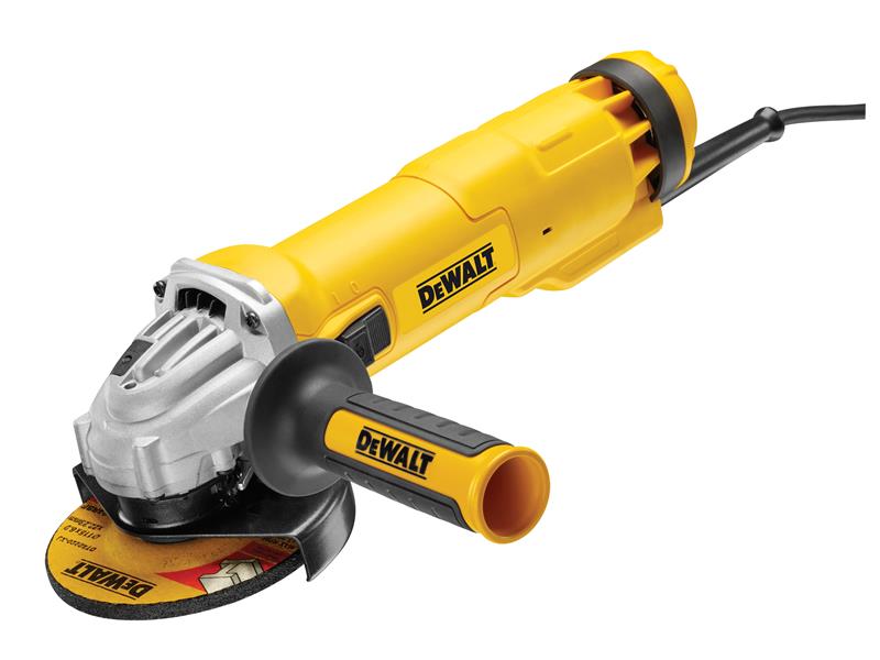DEWALT DWE4206K Mini Grinder 115mm & Kitbox 1010W 110V DEWDWE4206KL