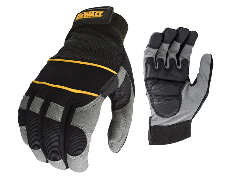 DEWALT Power Tool Gel Gloves Black/Grey - Large DEWDWGPTG