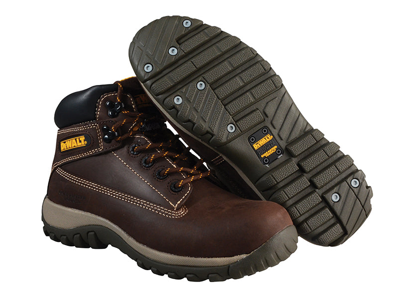 DEWALT Hammer Non Metallic Nubuck Boots Brown UK 6 EUR 39 DEWHAMMERB6