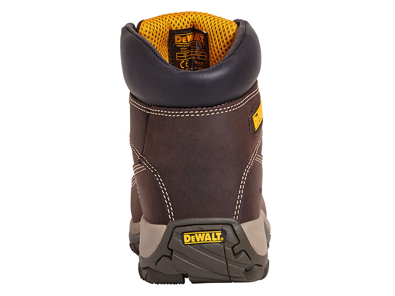 DEWALT Hammer Non Metallic Nubuck Boots Brown UK 6 EUR 39 DEWHAMMERB6