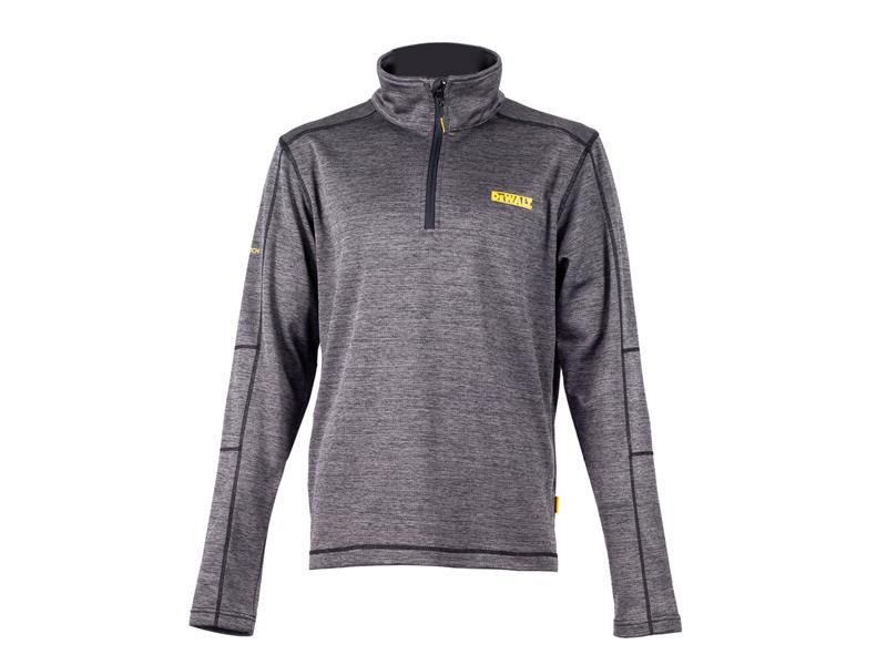 DEWALT Jonesborough 1/4in Zip Mid-Layer Fleece - L (46in) DEWJONESL
