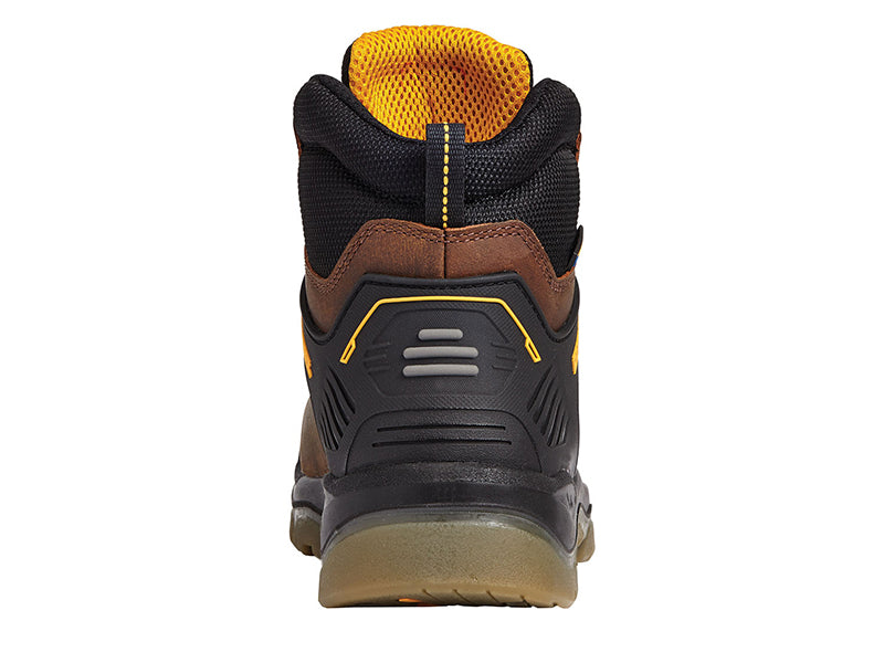 DEWALT Newark S3 Waterproof Safety Hiker Boots Brown UK 6 EUR 39 DEWNEWARBR6