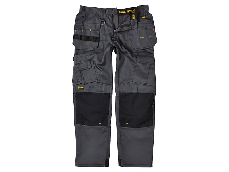 DEWALT DEWPROT3433G Pro Tradesman Black/Grey Trousers Waist 34in Leg 33in
