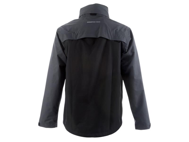 DEWALT Storm Waterproof Jacket Grey/Black - M (42in) DEWSTORMM