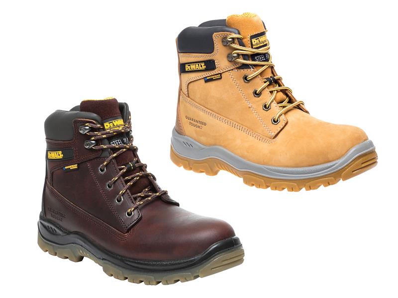 DEWALT Titanium S3 Safety Boots Tan UK 11 EUR 46 DEWTITAN11T