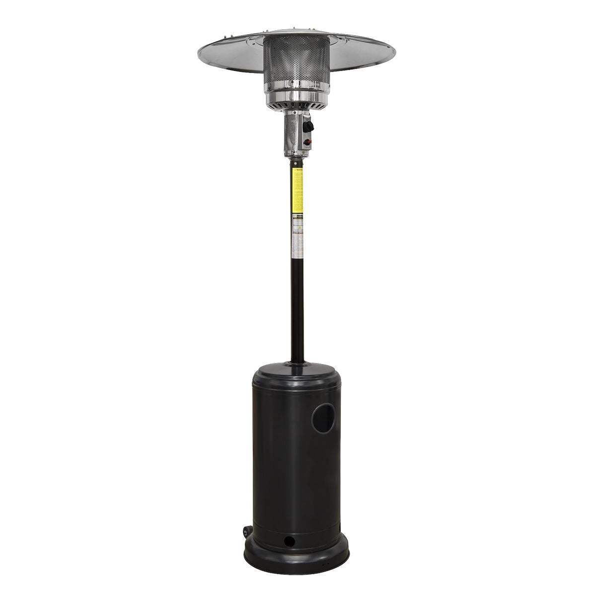 Sealey Dellonda Gas Patio Heater 13kW Commercial & Domestic Use Black DG1