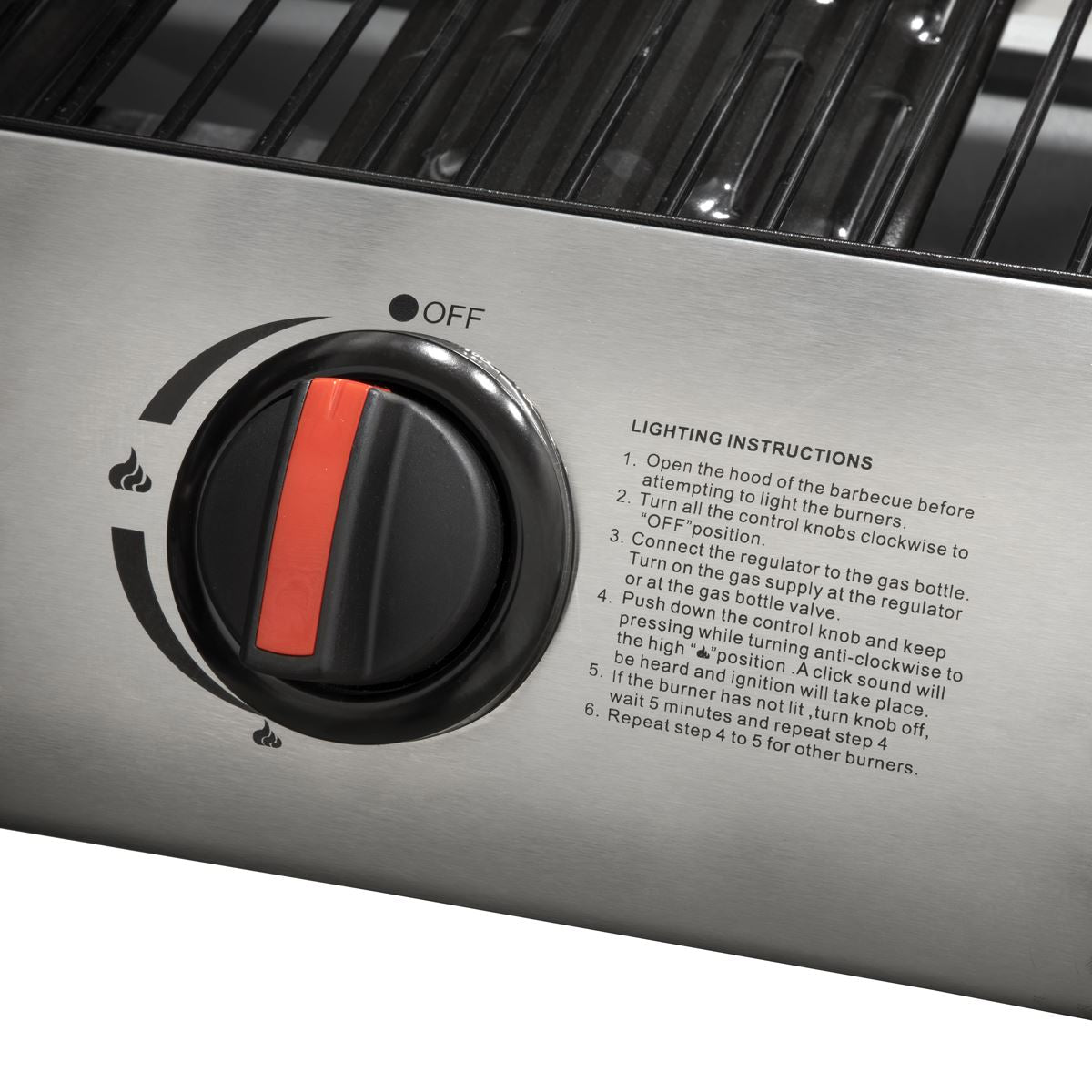 Sealey Dellonda 2 Burner Gas BBQ Grill With Ignition Black Stainless Steel DG13