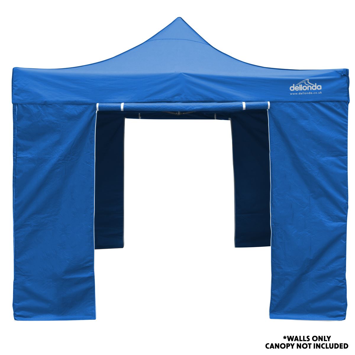 Sealey Dellonda Premium Gazebo/Marquee Side Walls/Doors/Windows, Fits 3 x 3m Models - Blue DG147