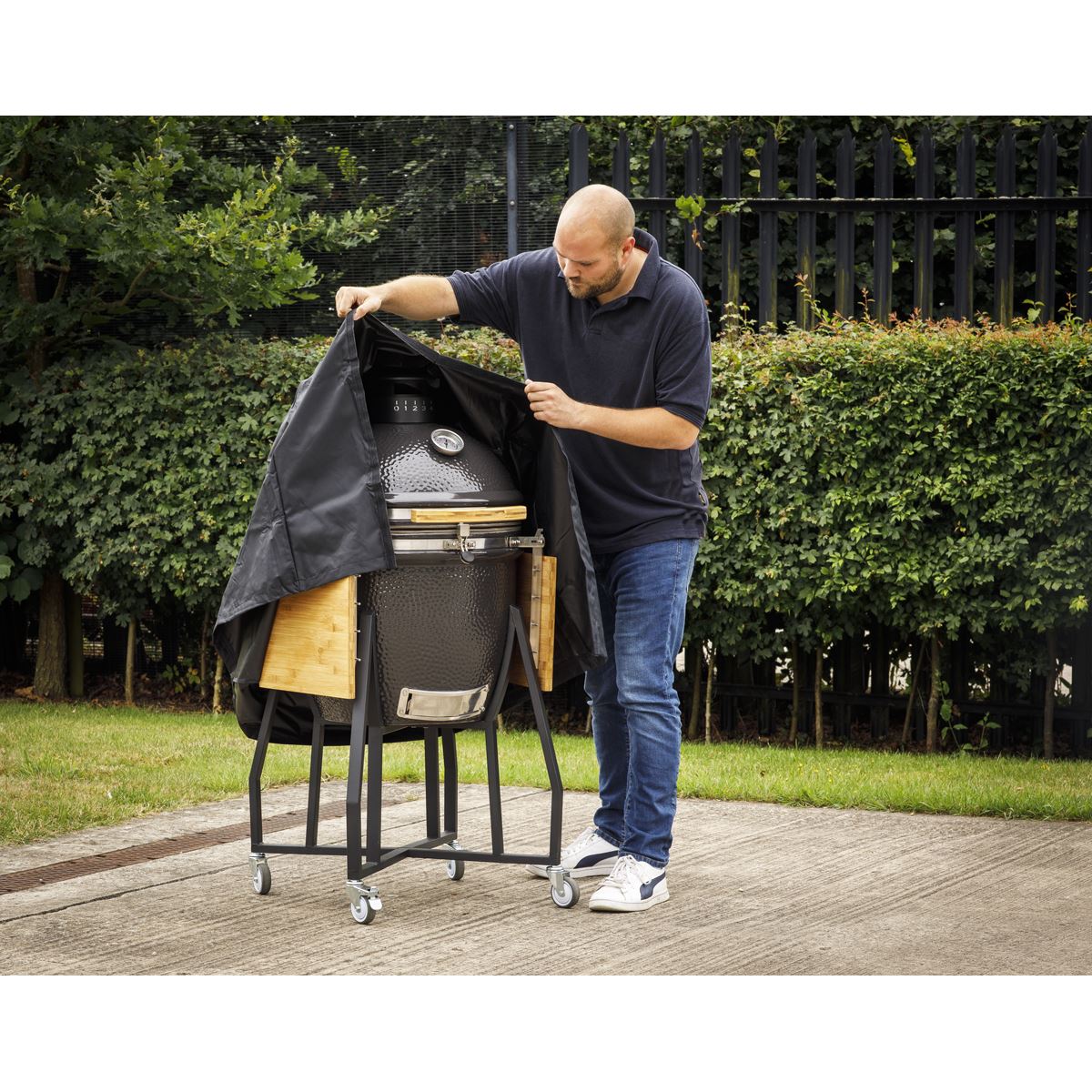 Sealey Dellonda Water Resistant Cover for Kamado BBQ 75 x 95cm DG183