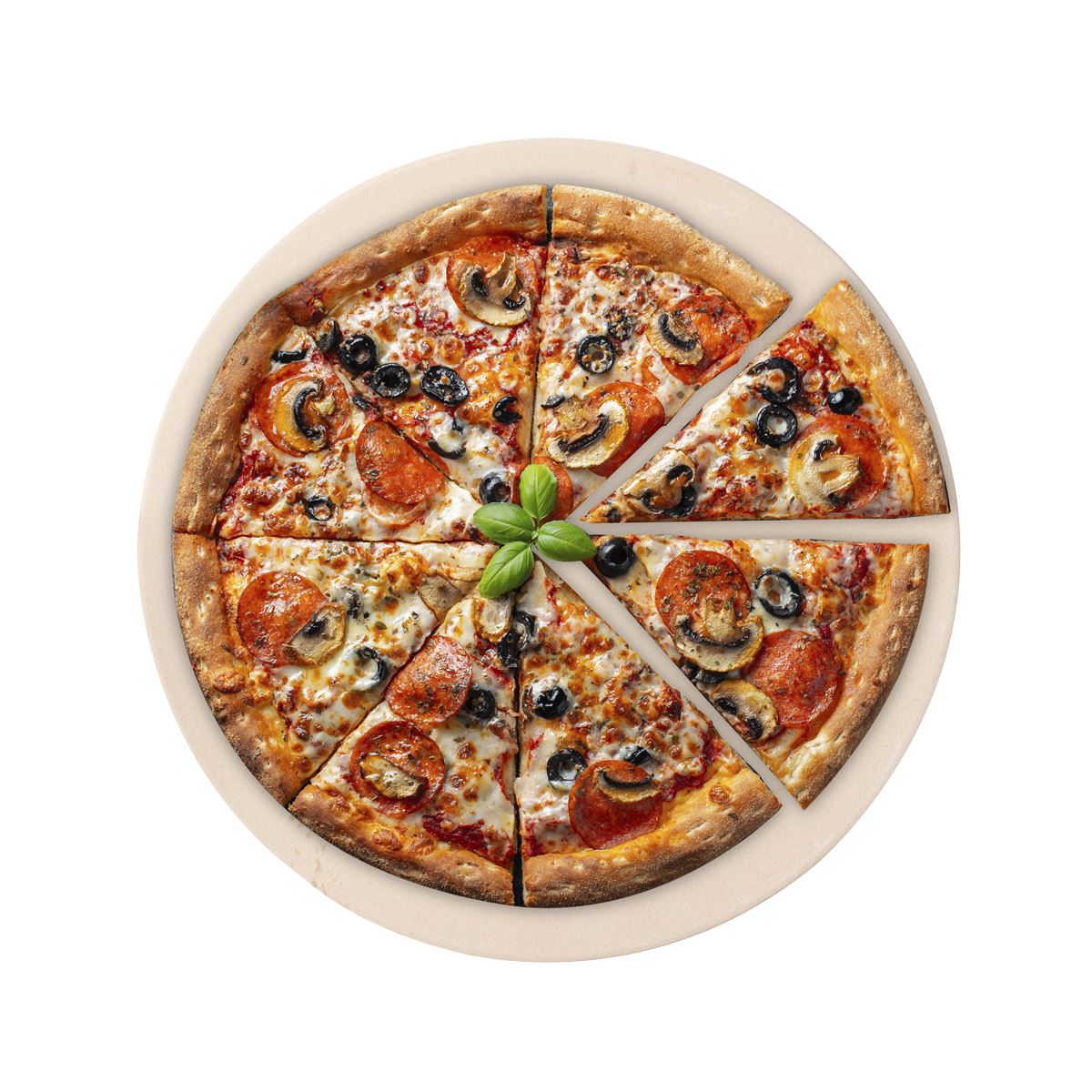 Sealey Dellonda 15" 38cm Pizza Stone for Kamado BBQ DG184