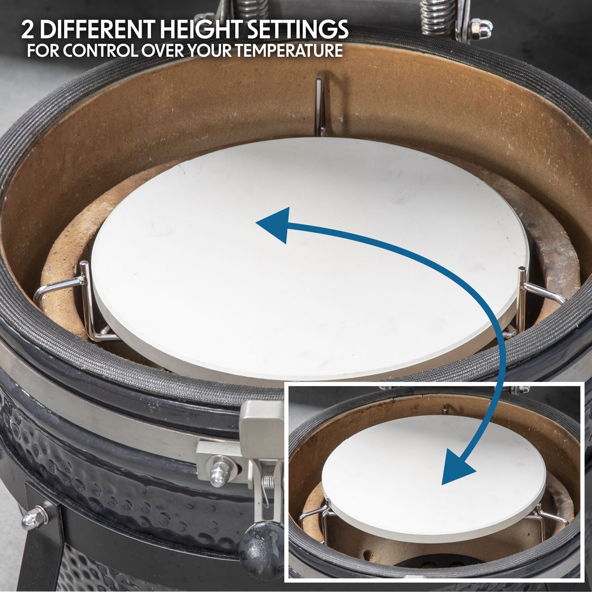 Sealey Dellonda Heat Deflector Support for Kamado BBQs DG187