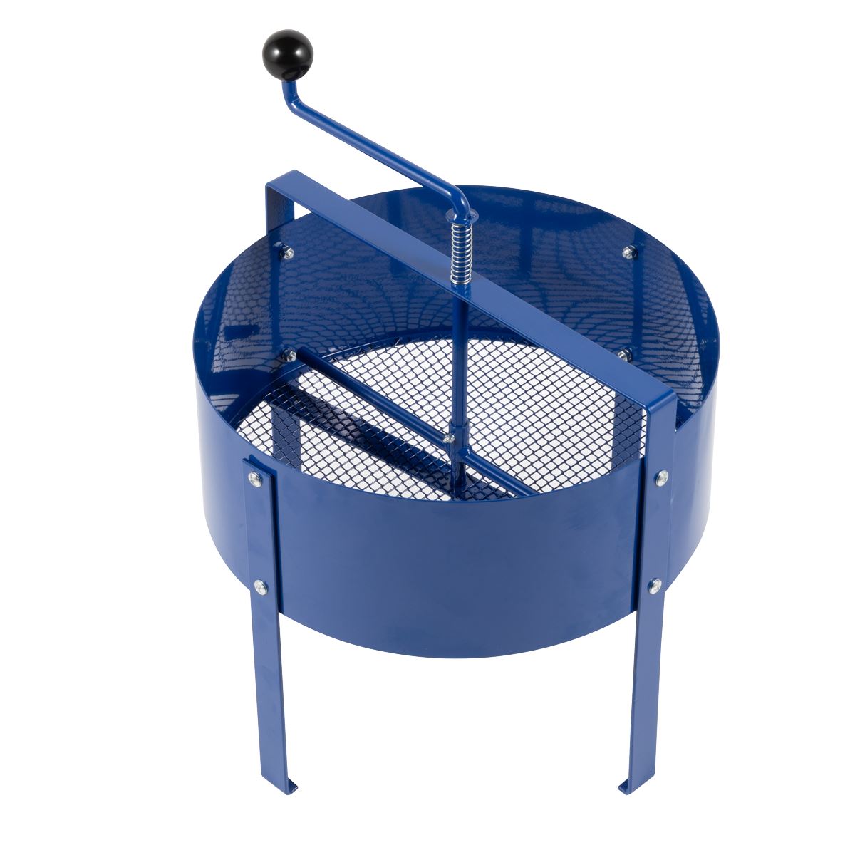 Dellonda Large Rotary Garden Sieve Soil Stones Compost Rocks 1.2mm Blue DG261