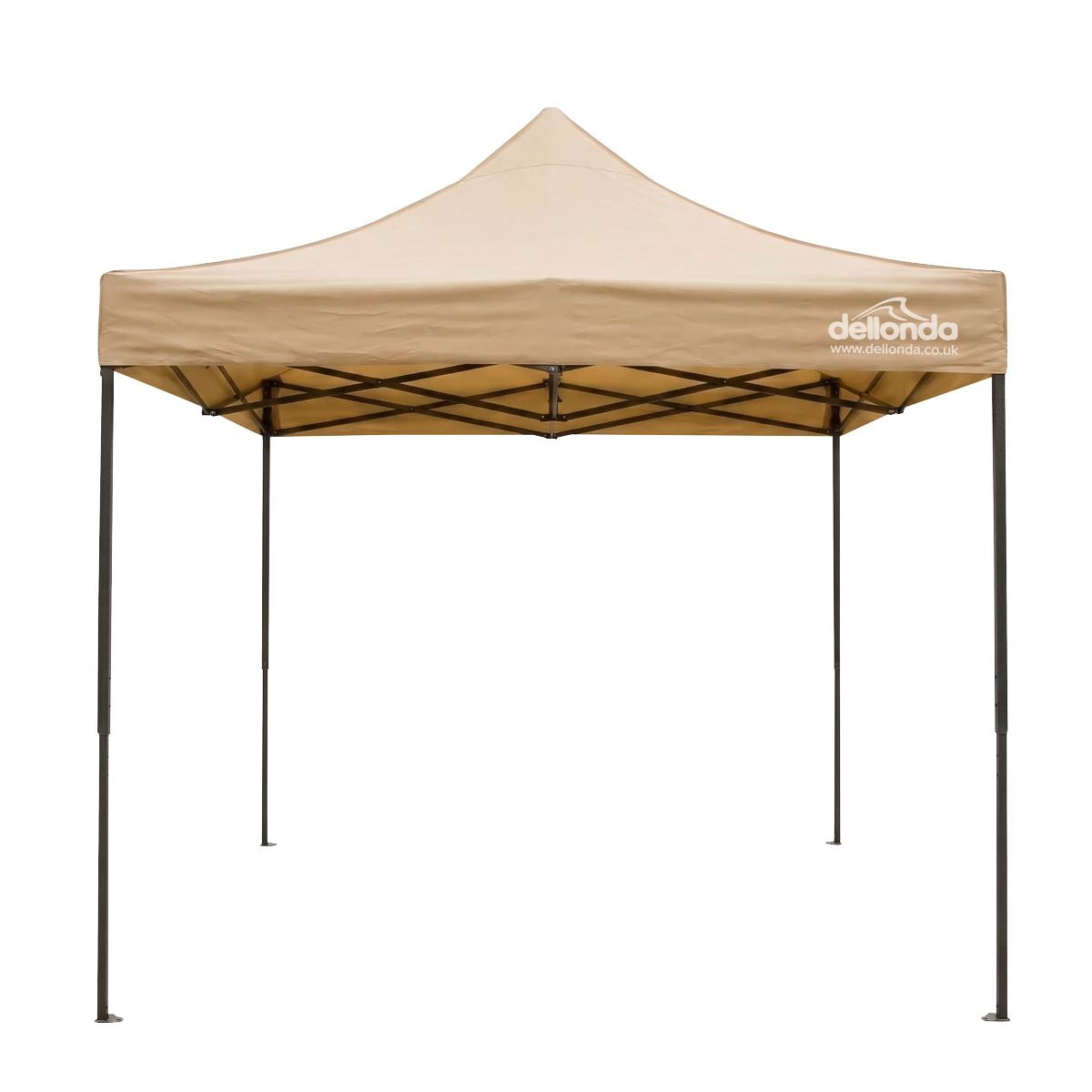 Sealey Dellonda 3x4.5m Pop-Up Gazebo Canopy with Water-Resistant Carry Bag, Stakes & Weight Bags - Beige DG305