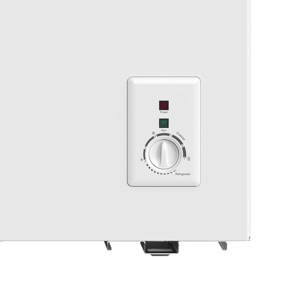 Sealey Baridi Chest Freezer 142L -12 to -24C Adjustable Thermostat White DH120