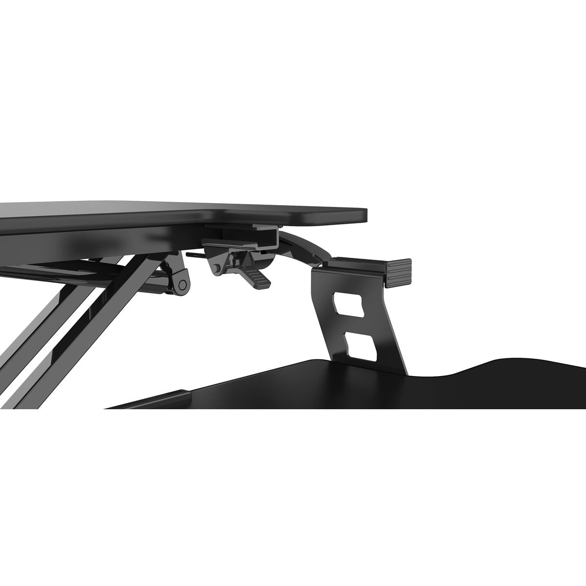Dellonda 71cm Height Adjustable Standing Desk Converter 50cm Height 15kg DH14