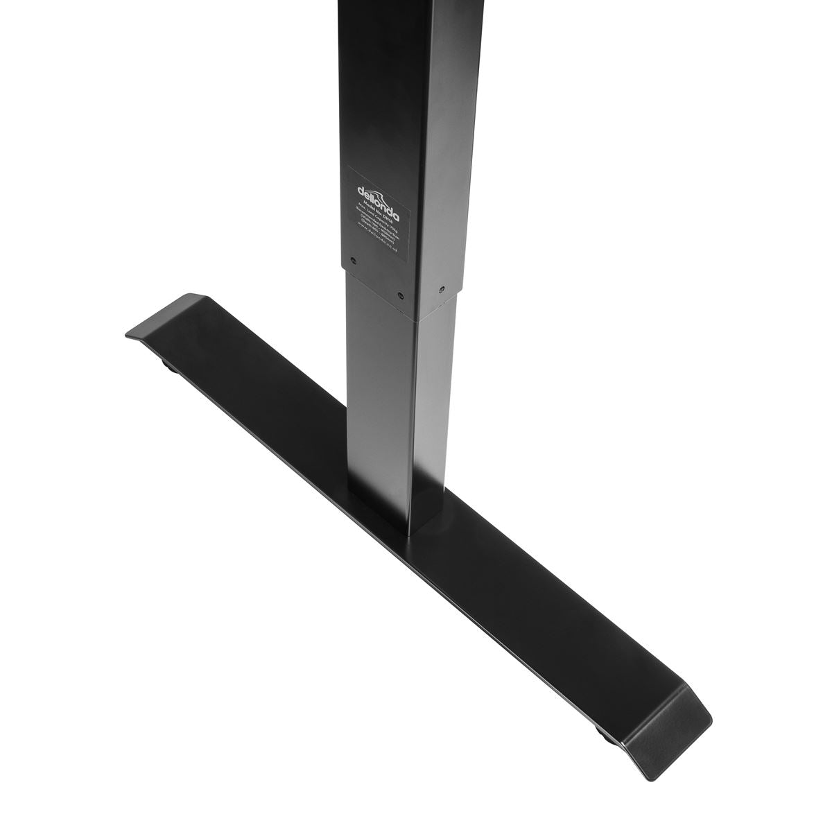 Dellonda Black Electric Adjustable Desk Frame Digital 70kg Capacity DH18
