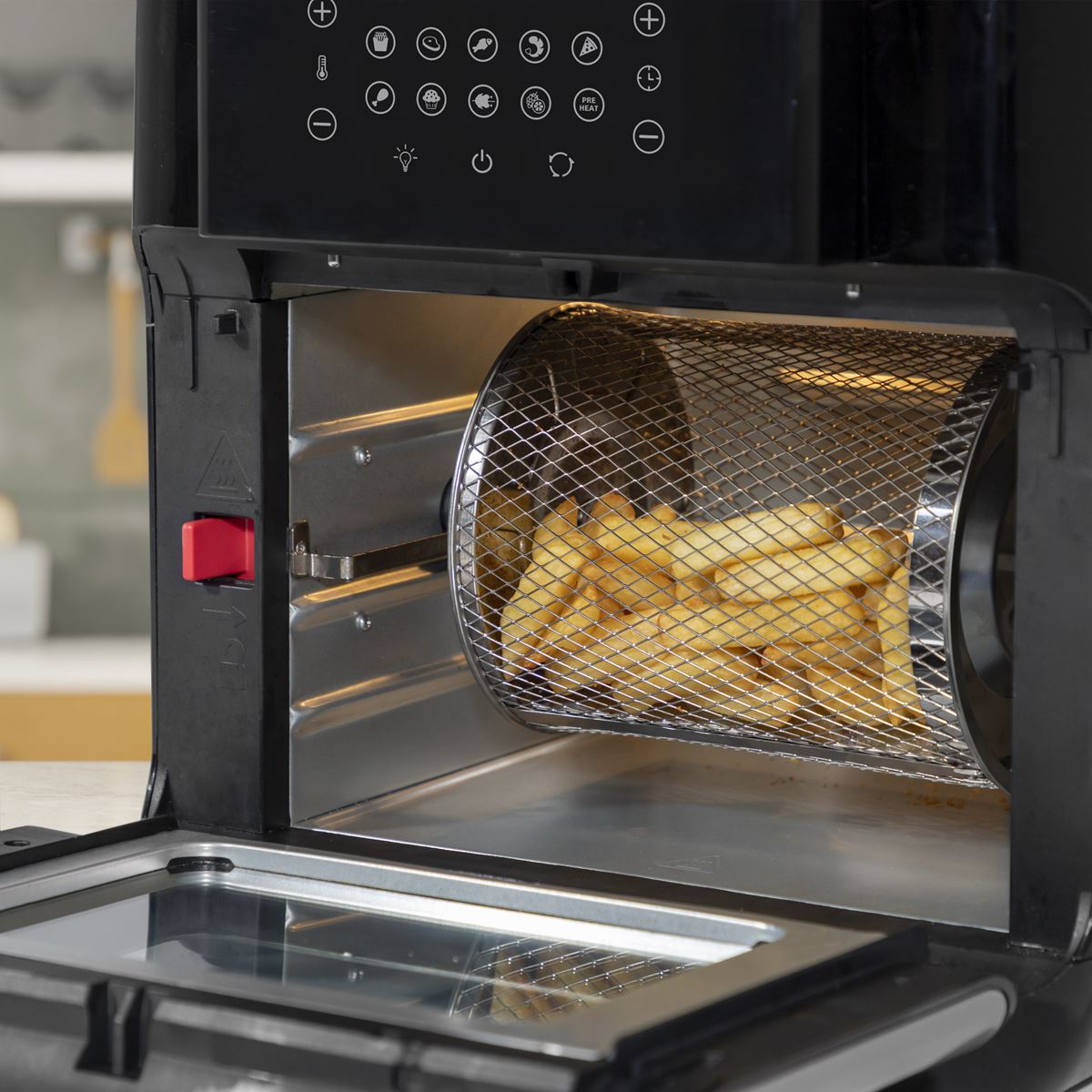 Sealey Baridi 12L Air Fryer Rotisserie Oven Accessory Kit DH190