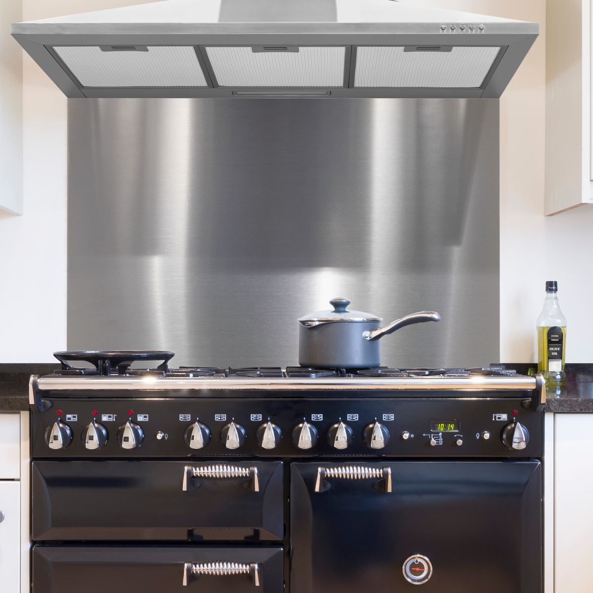 Baridi 90cm Splashback Cooker Hoods Extractor Fans Range Hoods Stainless DH195