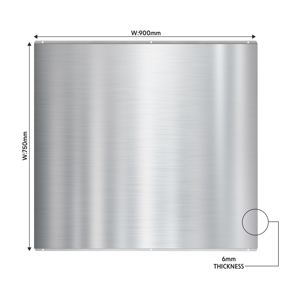 Baridi 90cm Splashback Cooker Hoods Extractor Fans Range Hoods Stainless DH195