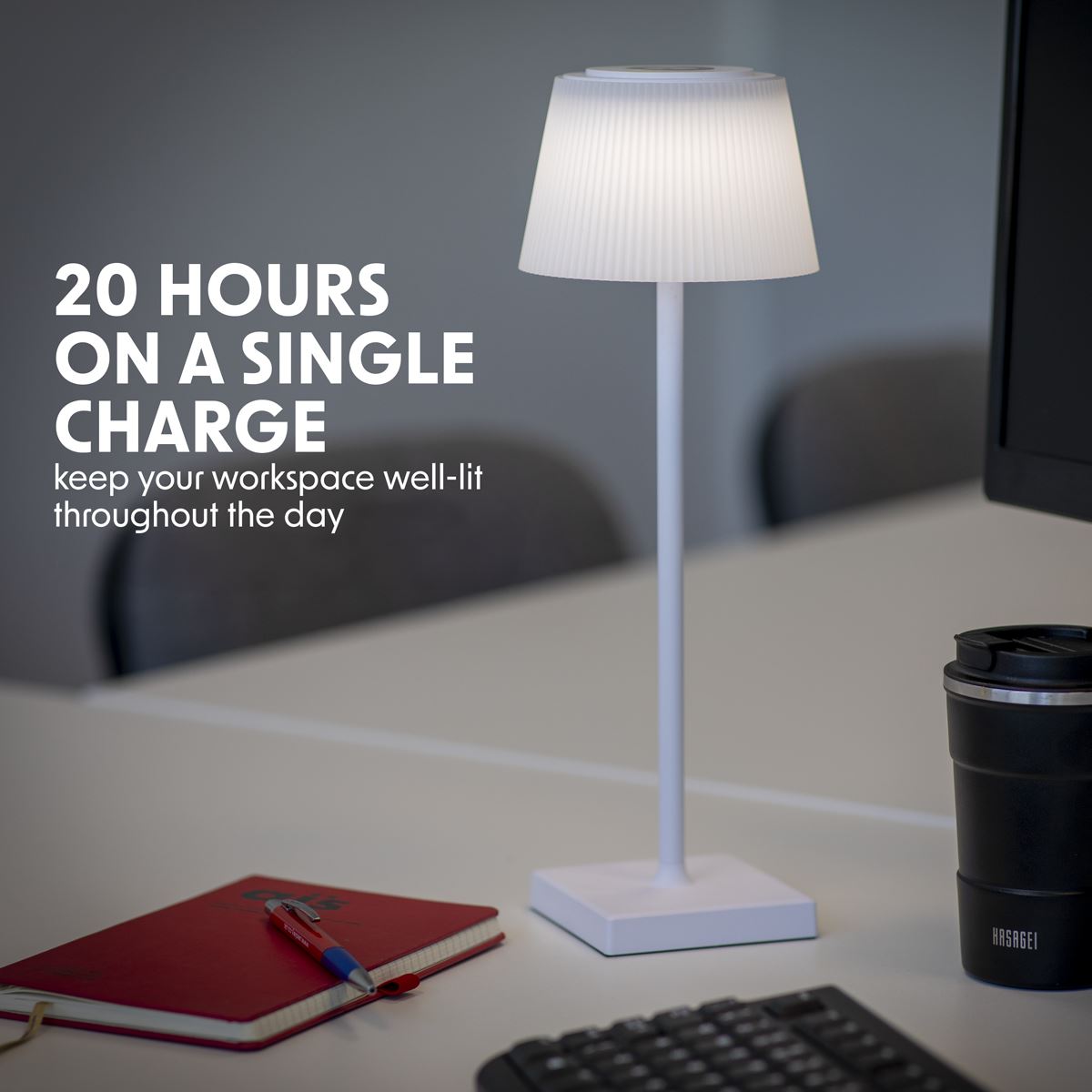 Sealey Dellonda Rechargeable Table Lamp Home Office Restaurant RGB Colour DH213
