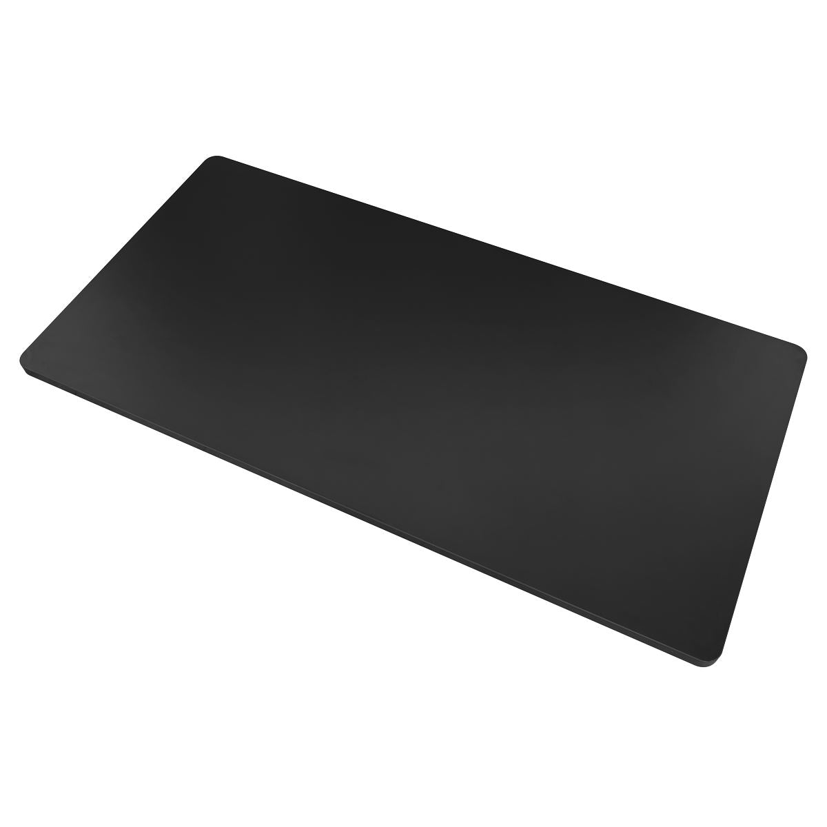 Dellonda Black Rectangular Desktop 1400 x 700mm 1" Thickness DH21