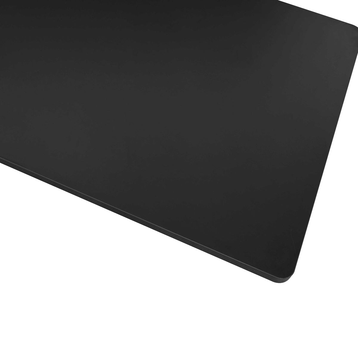 Dellonda Black Rectangular Desktop 1400 x 700mm 1" Thickness DH21
