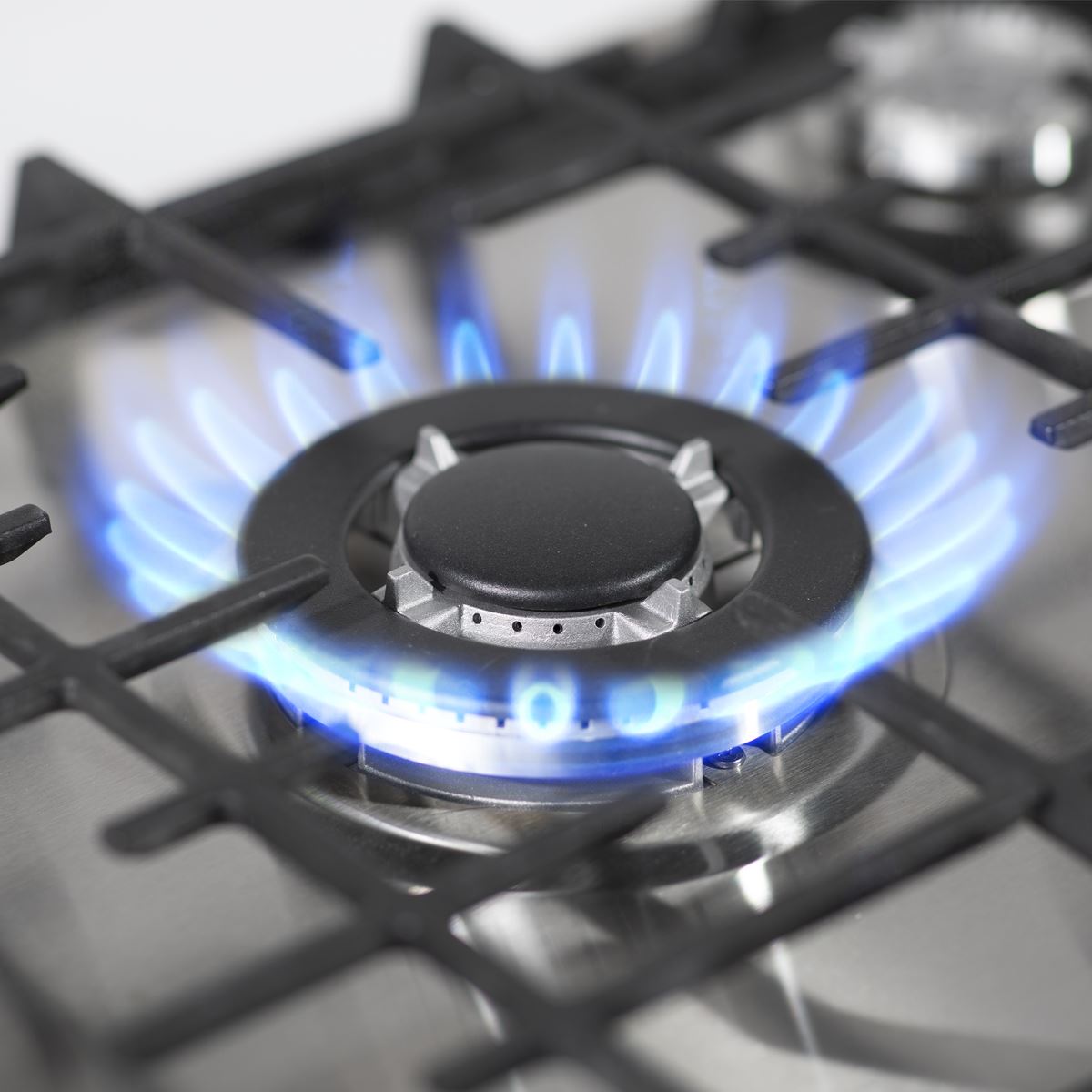 Baridi Gas Hob 5 Cooking Zones Stainless Steel W x D x H - 70 x 51 x 4 DH227
