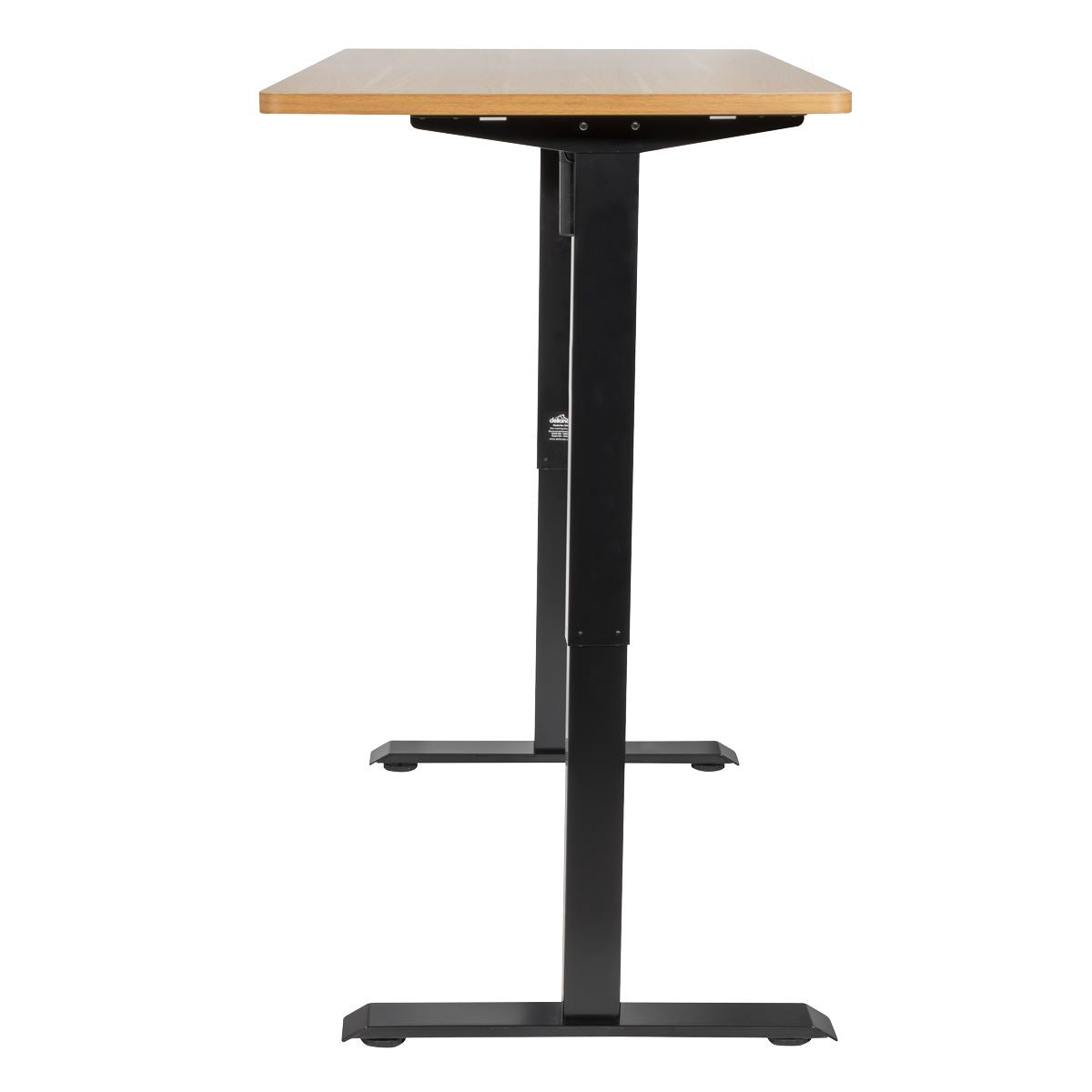 Sealey Dellonda Single Motor Ultra-Quiet Adjustable-Height Electric Sit/Stand Desk - Oak Desktop DH242