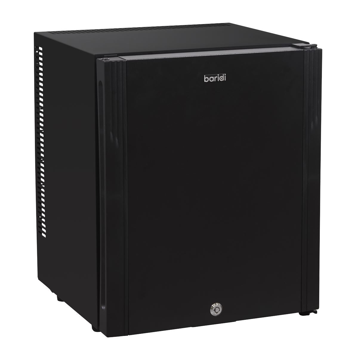 Baridi 25L Ultra Quiet Drinks & Wine Mini Cooler Fridge LED Light Black DH57