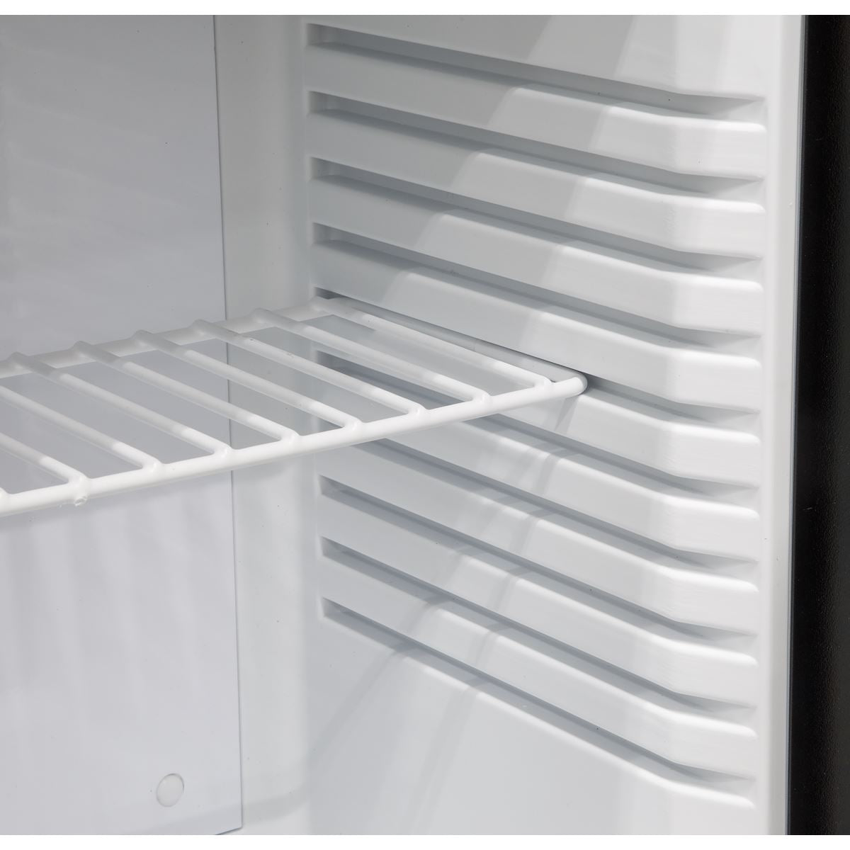 Baridi 25L Ultra Quiet Drinks & Wine Mini Cooler Fridge LED Light Black DH57