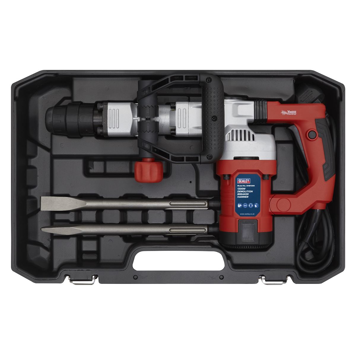 Sealey Demolition Breaker Hammer SDS MAX 1300W/230V DHB1300