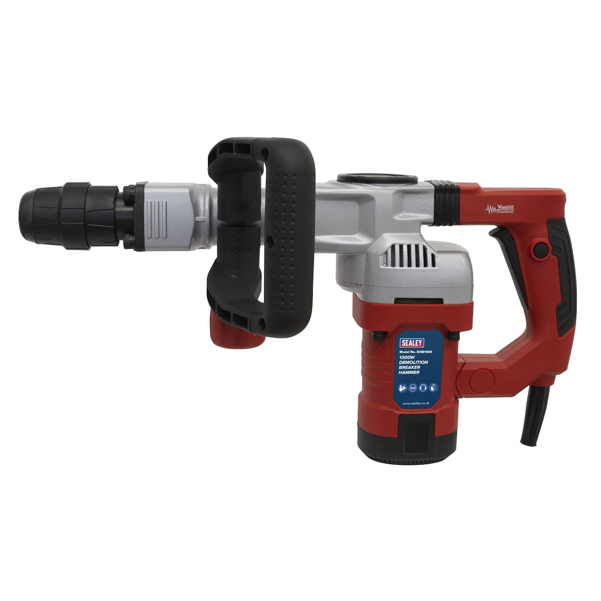 Sealey Demolition Breaker Hammer SDS MAX 1300W/230V DHB1300