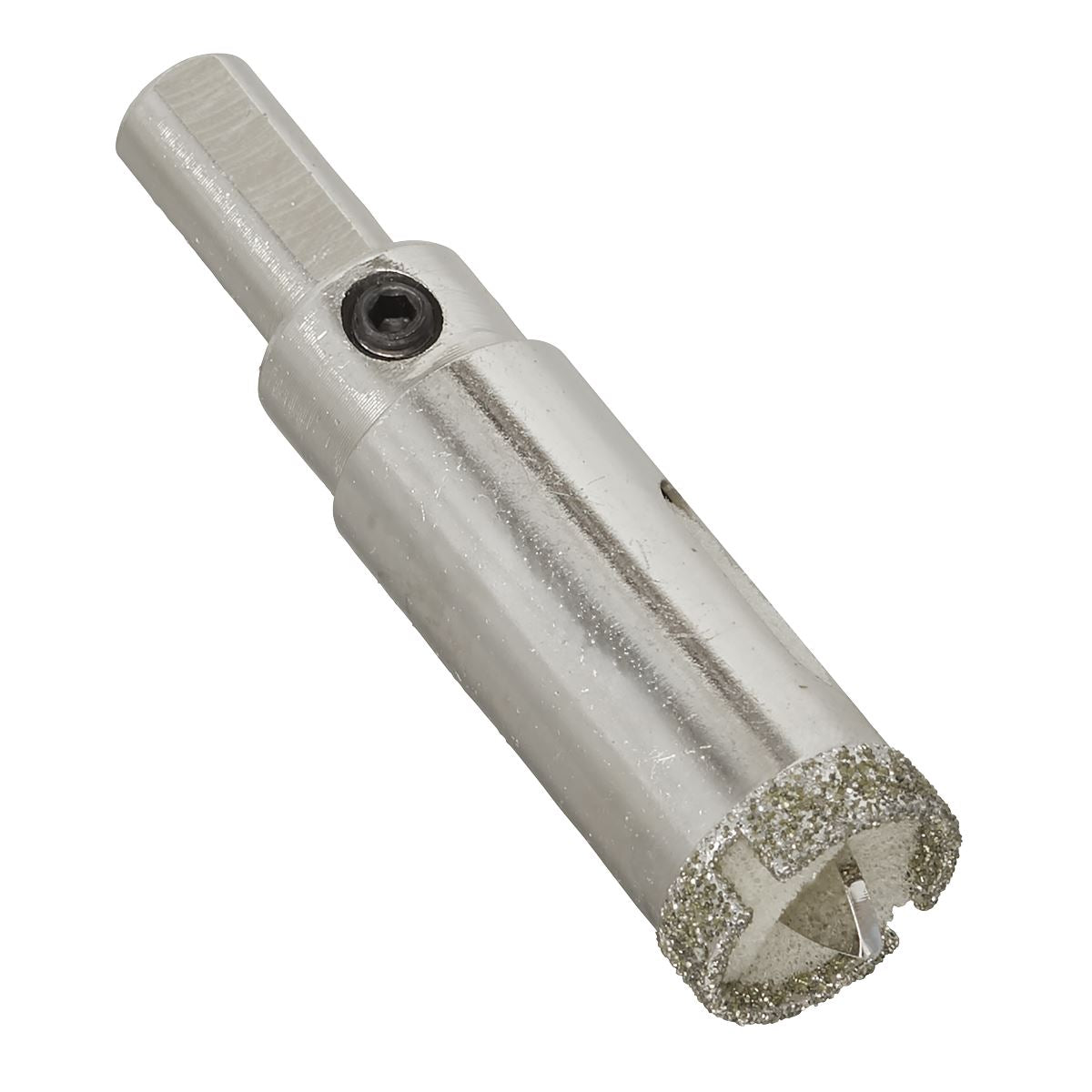 Sealey Electroplated Diamond Coated Hole Saw 18mm M3 Steel Milled Teeth DHS18