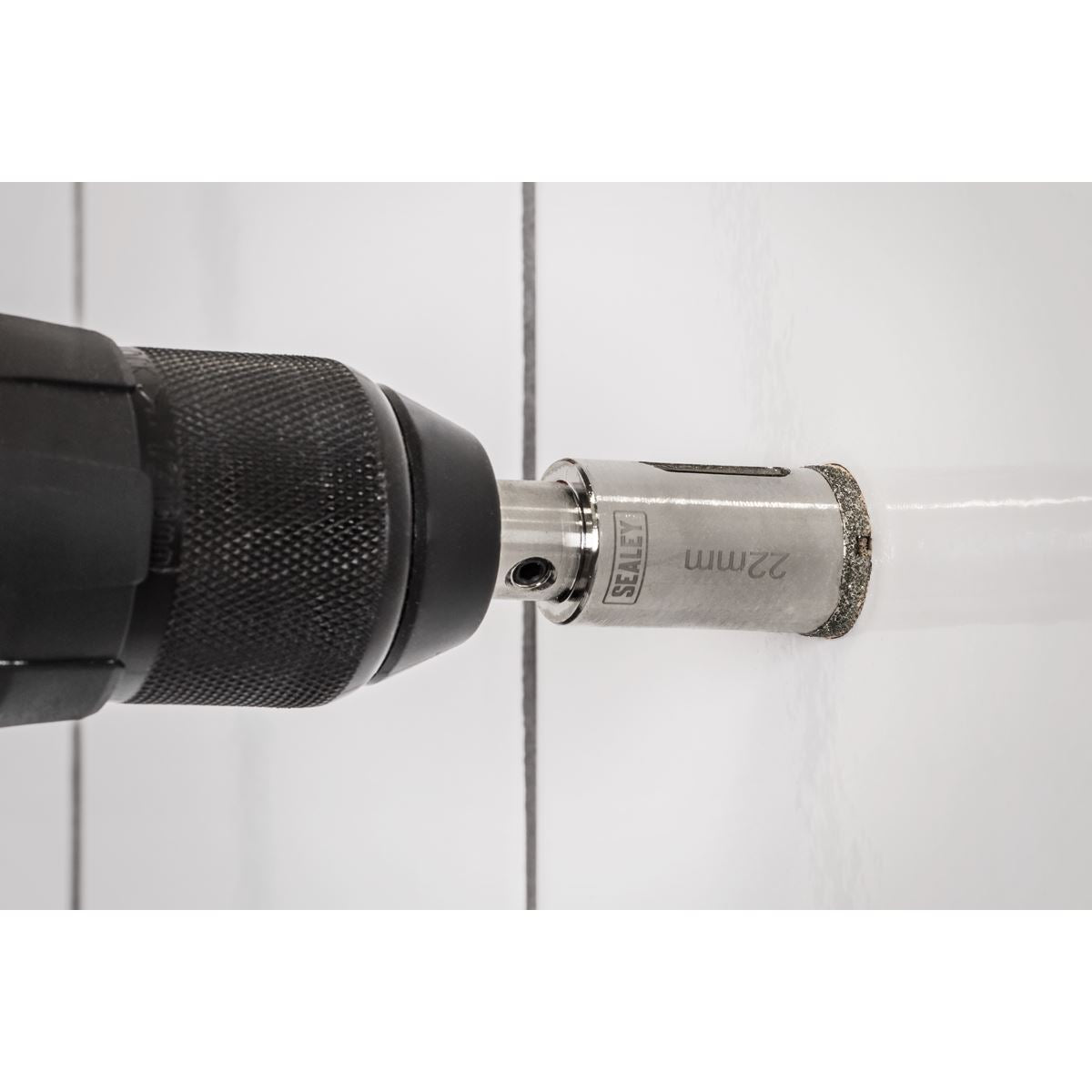 Sealey Electroplated Diamond Hole Saw �22mm DHS22