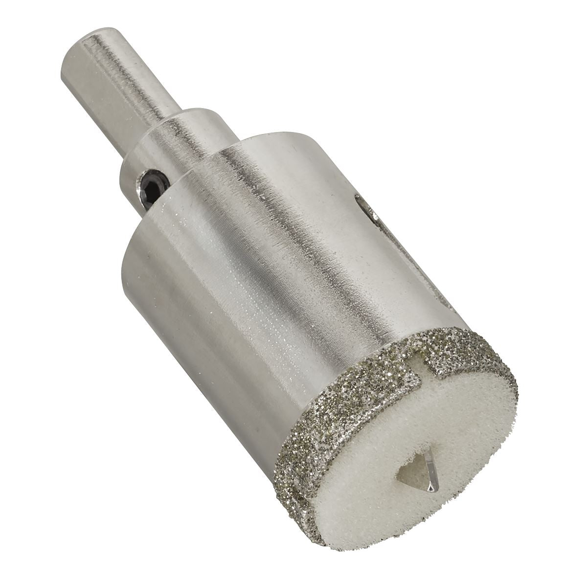Sealey 30mm Electroplated Hole Saw Diamond Coated 45mm Cutting Depth DHS30