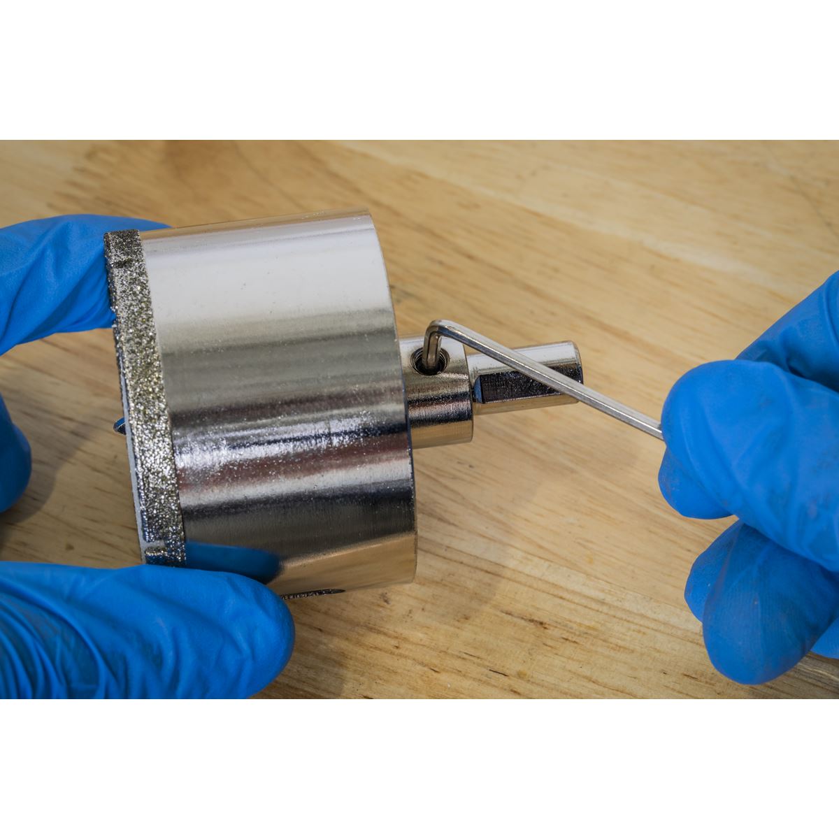 Sealey Electroplated Diamond Hole Saw �60mm DHS60