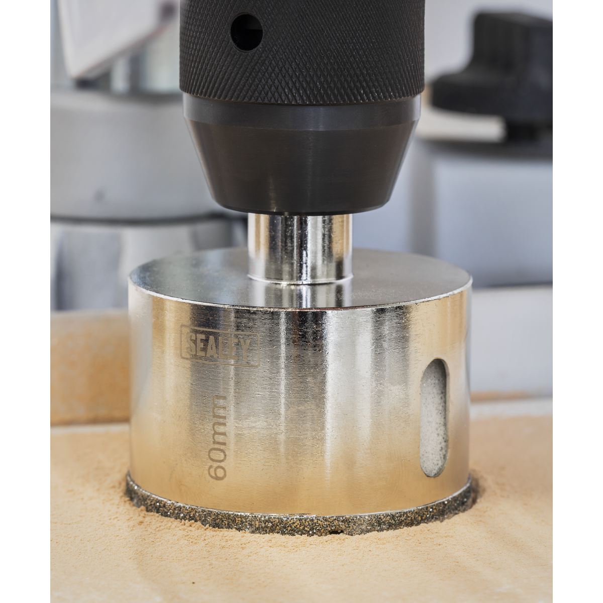 Sealey Electroplated Diamond Hole Saw �60mm DHS60