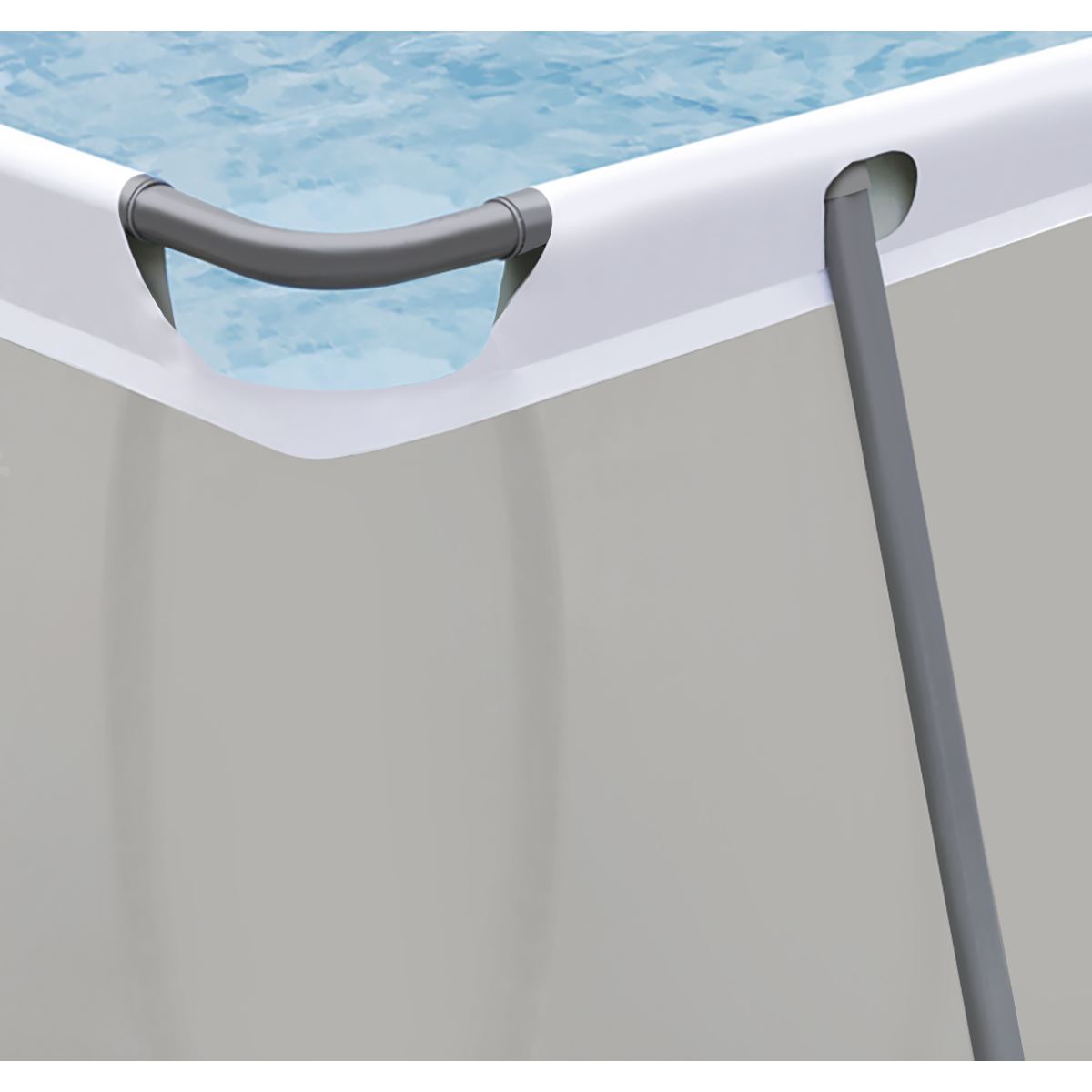 Dellonda 13ft Deluxe Steel Swimming Pool with Filter Pump DL21