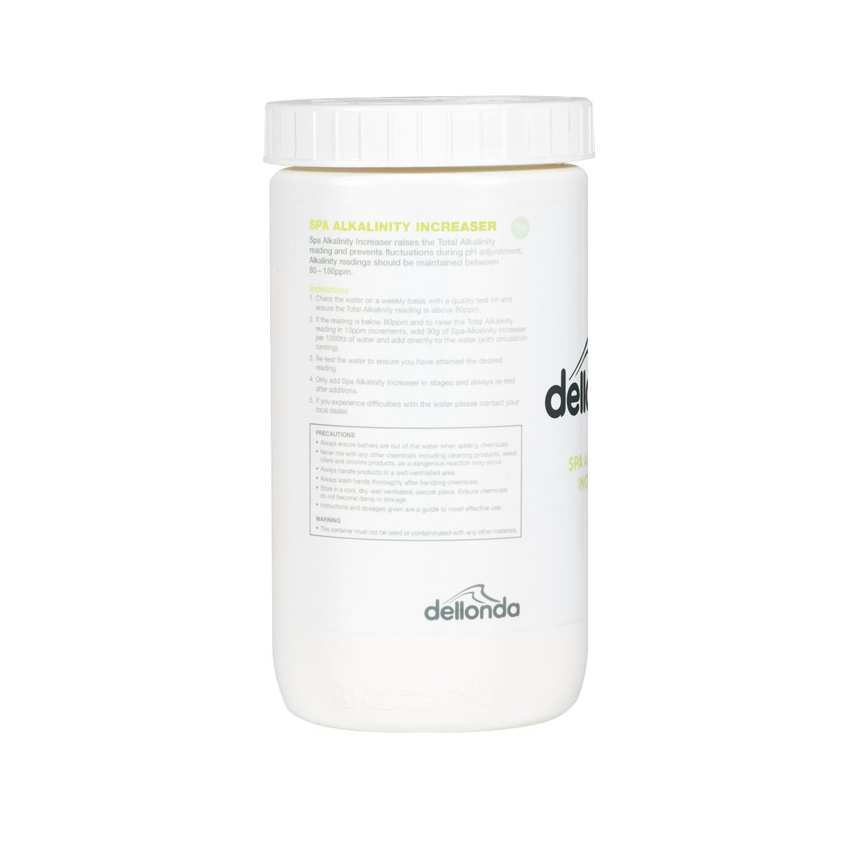 Dellonda 1kg Alkalinity Increaser for Hot Tubs Spas & Swimming Pools DL54