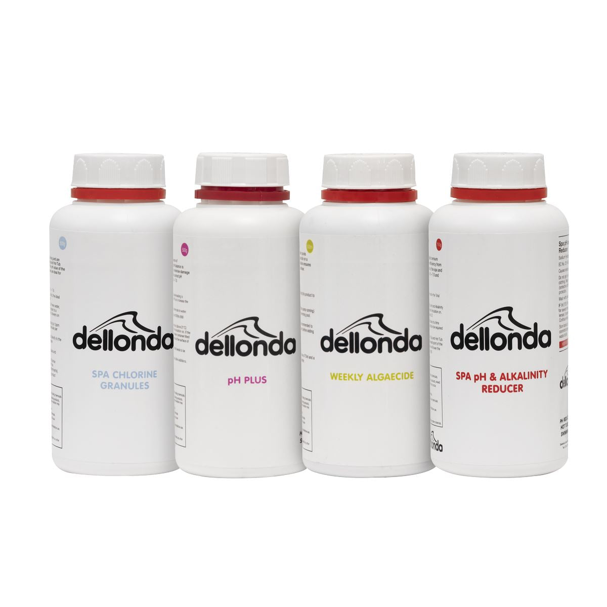Dellonda Swimming Pool Kit Chlorine pH Increaser pH Reducer Algaecide DL63