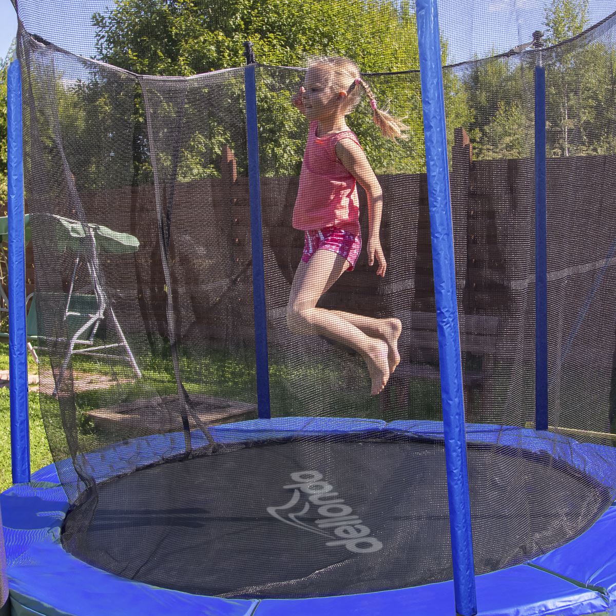 Sealey Dellonda 6ft Heavy Duty Outdoor Trampoline with Safety Enclosure Net DL66