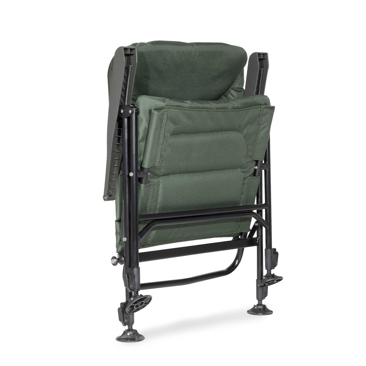 Dellonda Portable Fishing Camping Chair Reclining Adjustable Height DL74