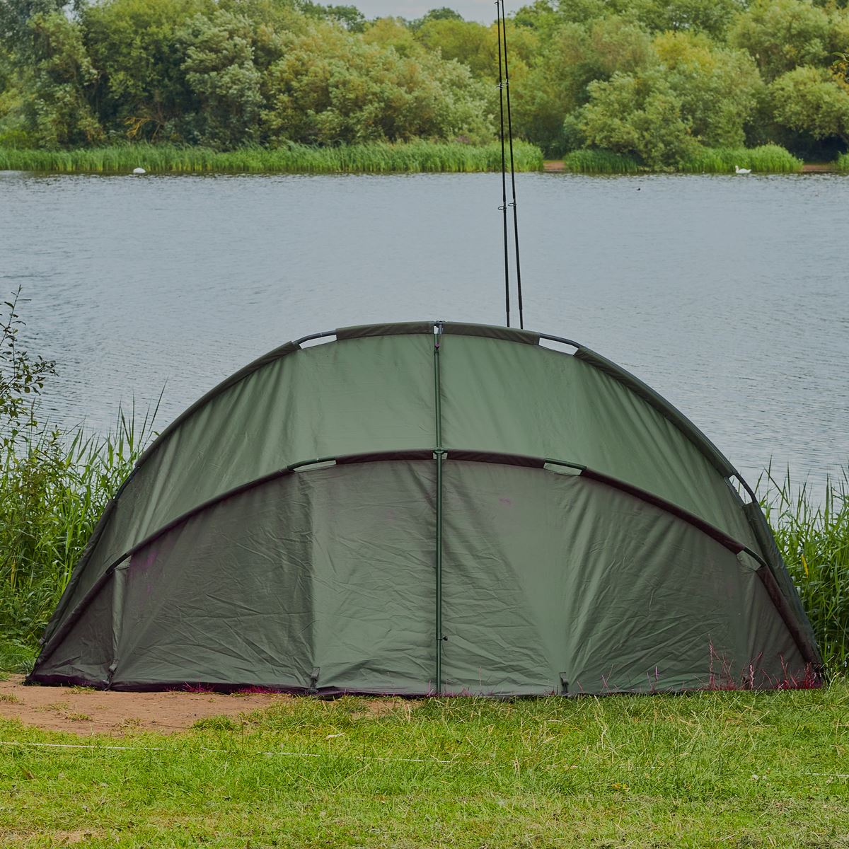 Dellonda Fishing Bivvy Carp Tent Lightweight 2 Man Waterproof UV Safe DL76