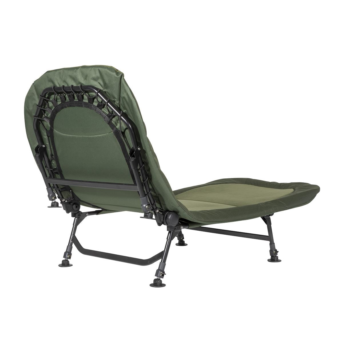 Dellonda Adjustable Bedchair Fishing and Camping Fleece Covered Mattress DL77