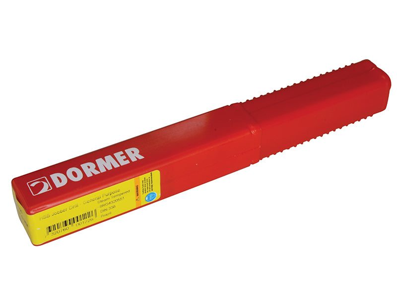 Dormer A100 HSS Jobber Drill Bit 17.00mm OL:184mm WL:125mm DORA1001700