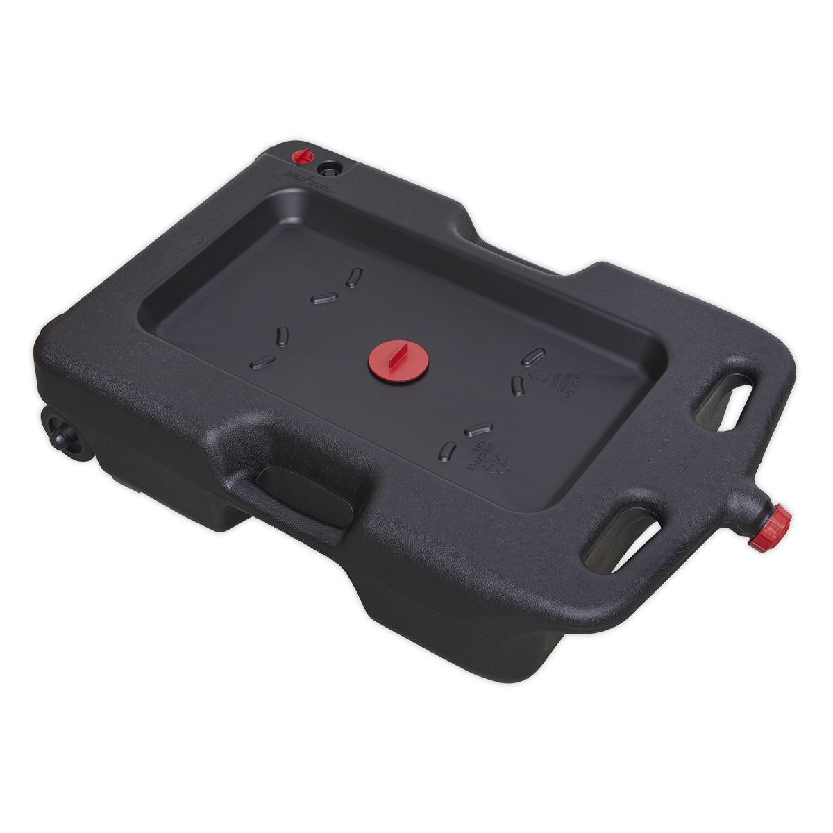Sealey Oil/Fluid Drain & Recycling Container 54L - Wheeled DRP09