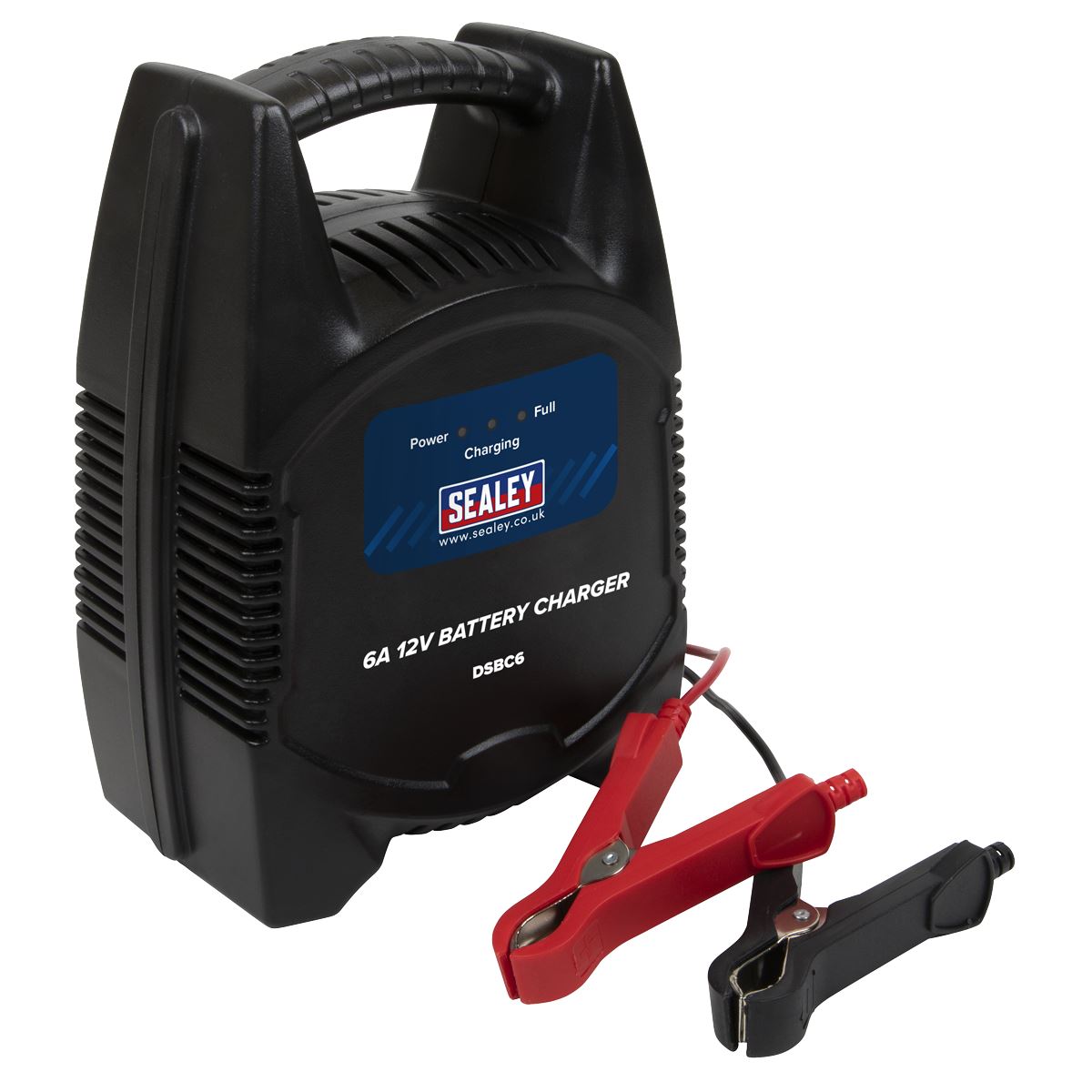 Sealey Battery Charger 12V 6A 230V DSBC6