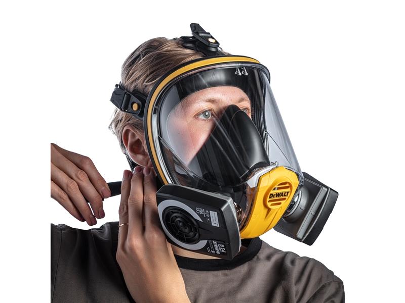 DEWALT Respiration P3 Full Face Mask Respirator Medium DWR1FFMMP3