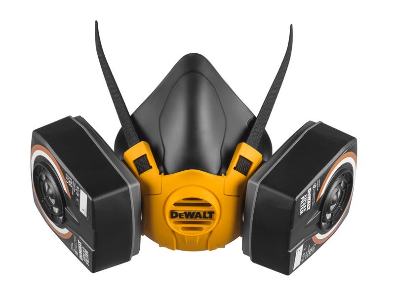 DEWALT Respiration A2P3 Half Mask Respirator Medium DWR1HMMA2P3