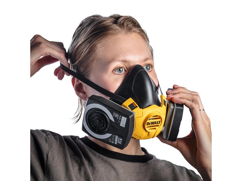 DEWALT Respiration P3 Half Mask Respirator Large DWR1HMLP3